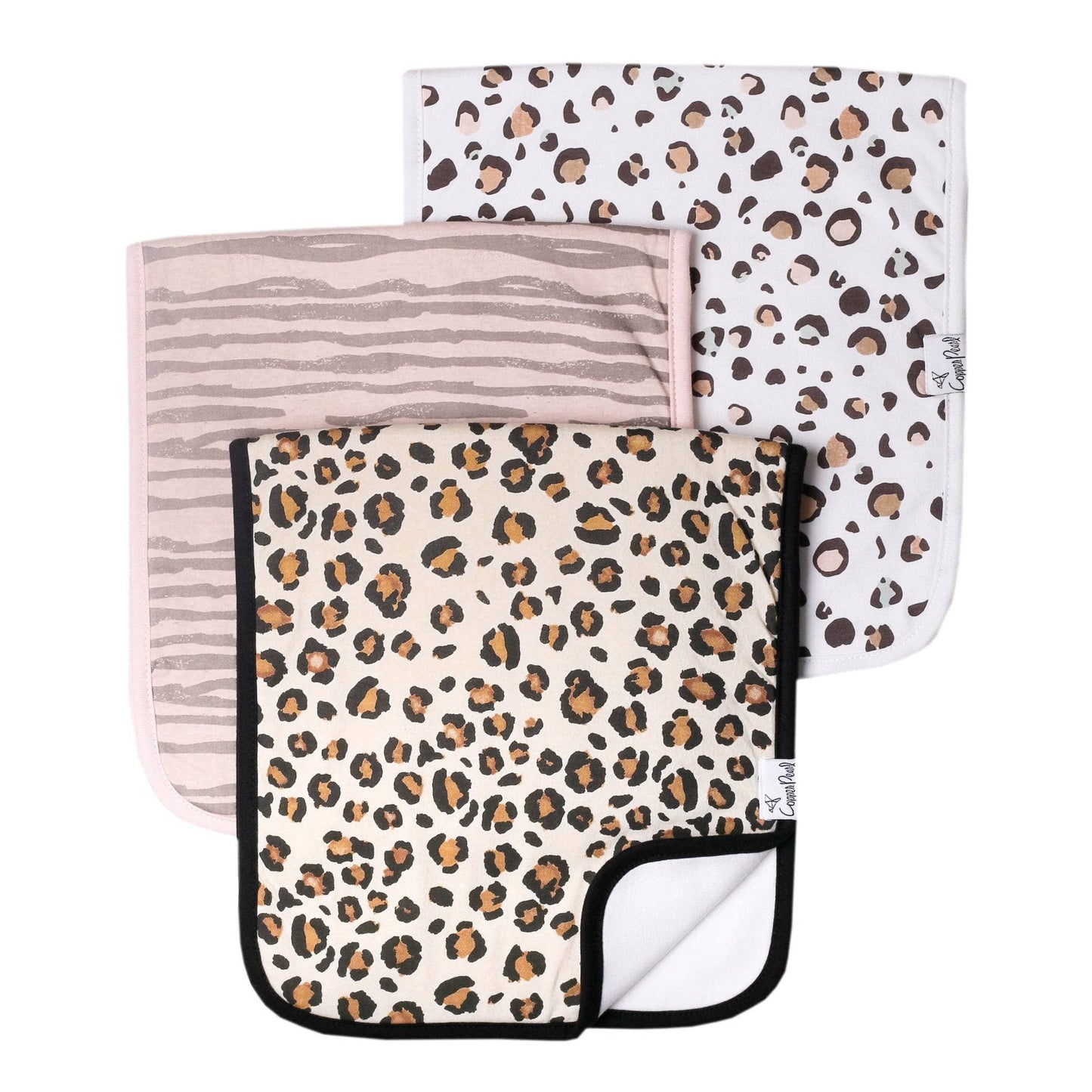 Premium Burp Cloths - Zara (3-pack)