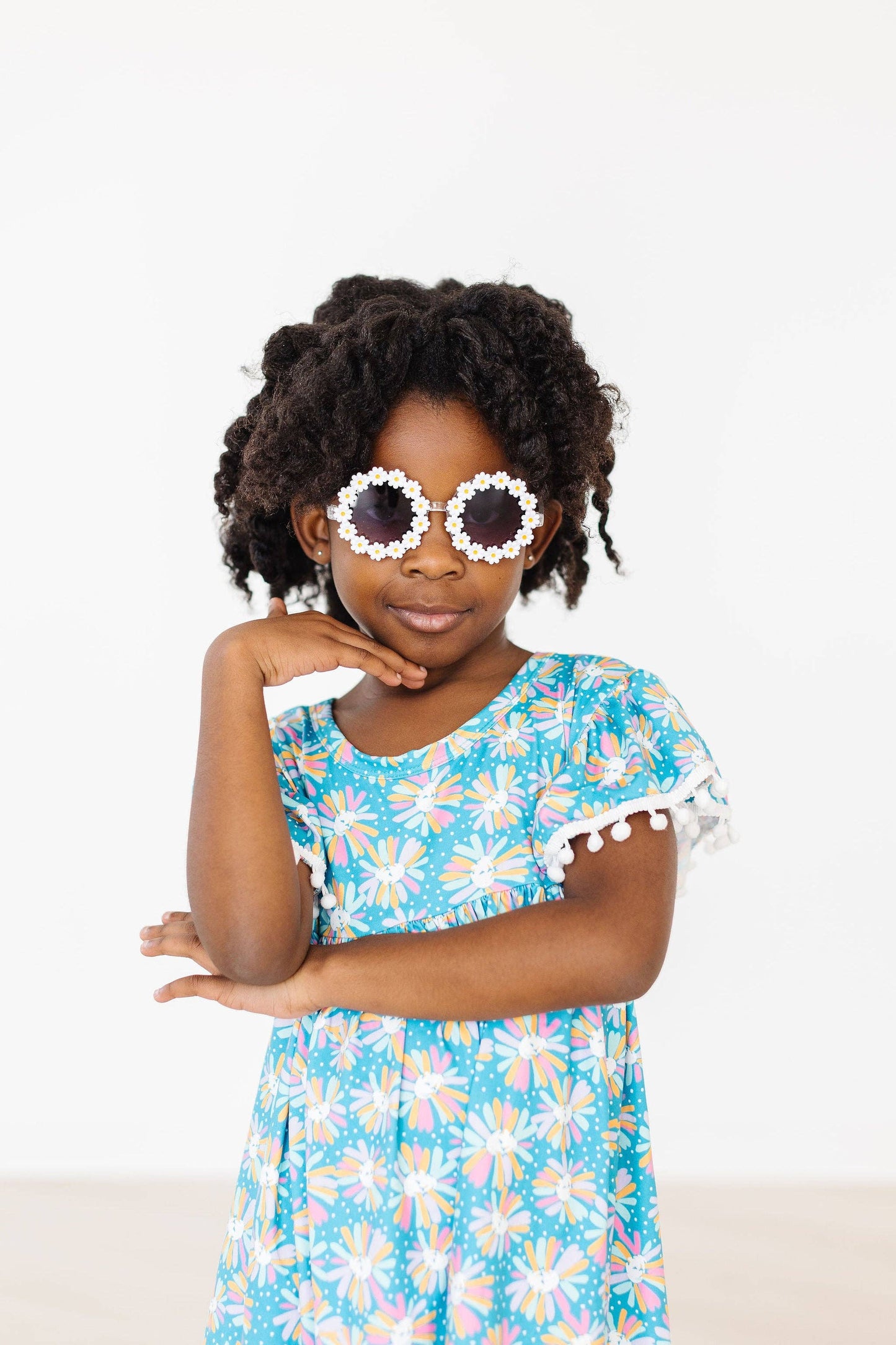 Daisy Sunnies: White