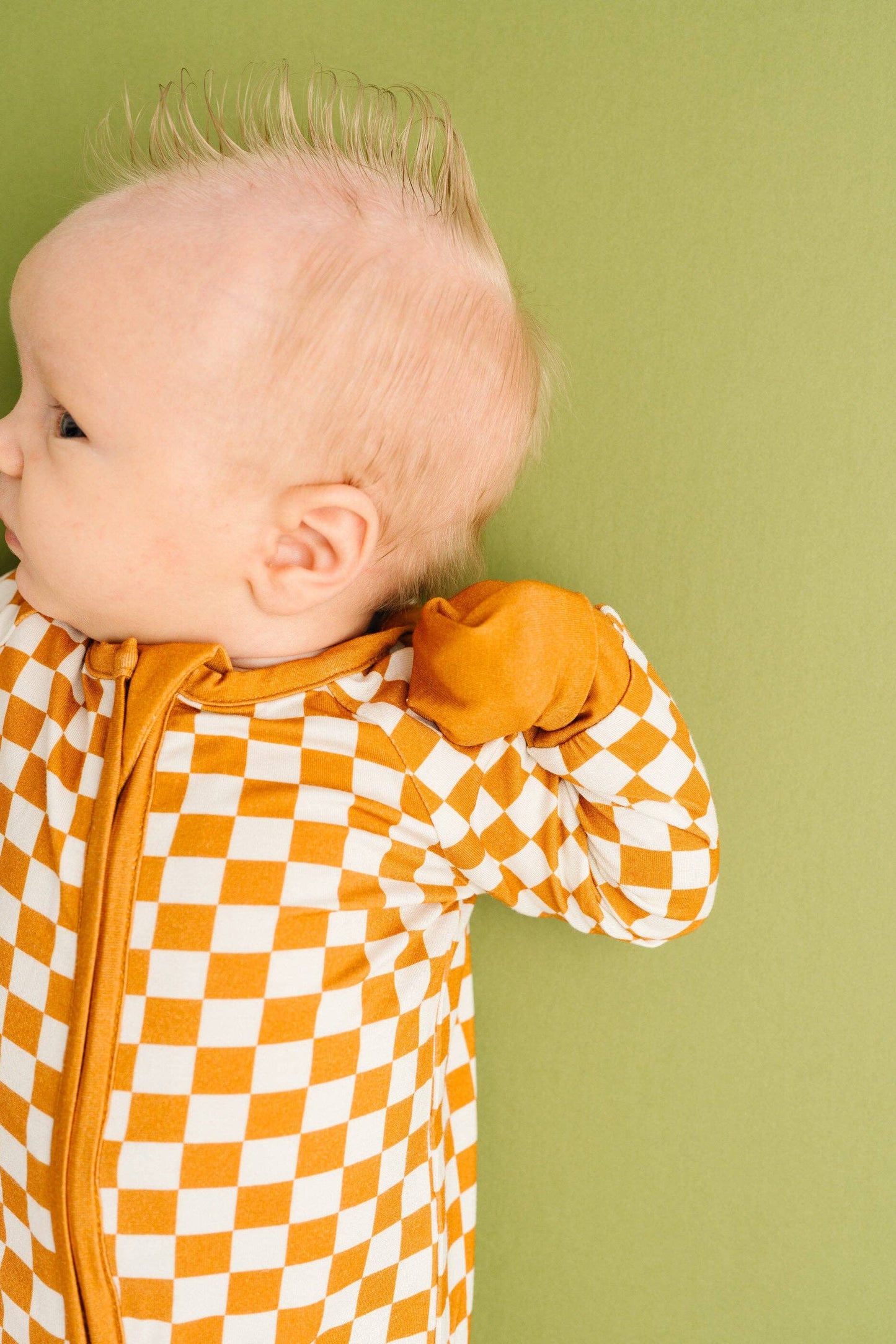 Checkerboard Charm Bamboo Sleeper