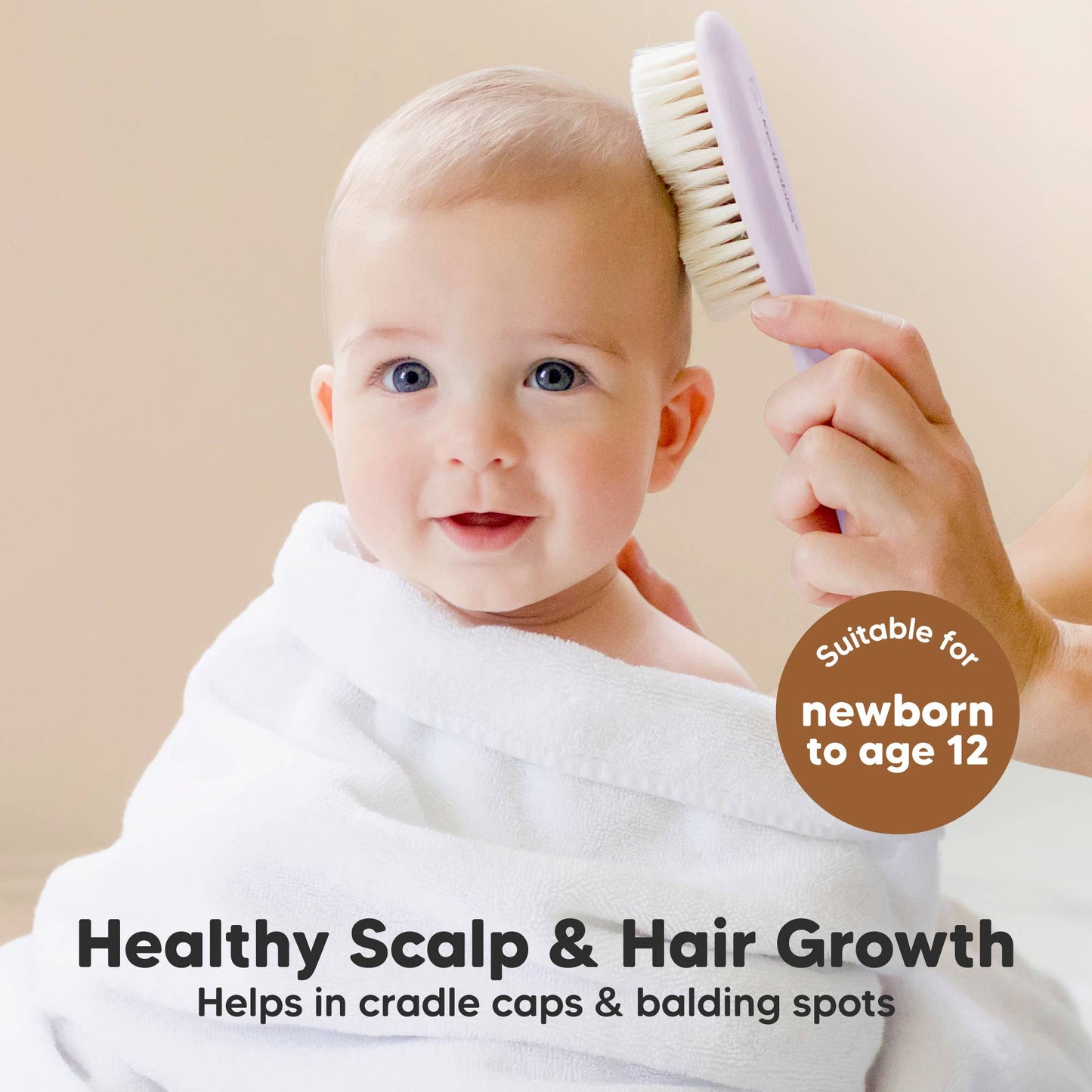 Baby Hair Brush and Comb Set