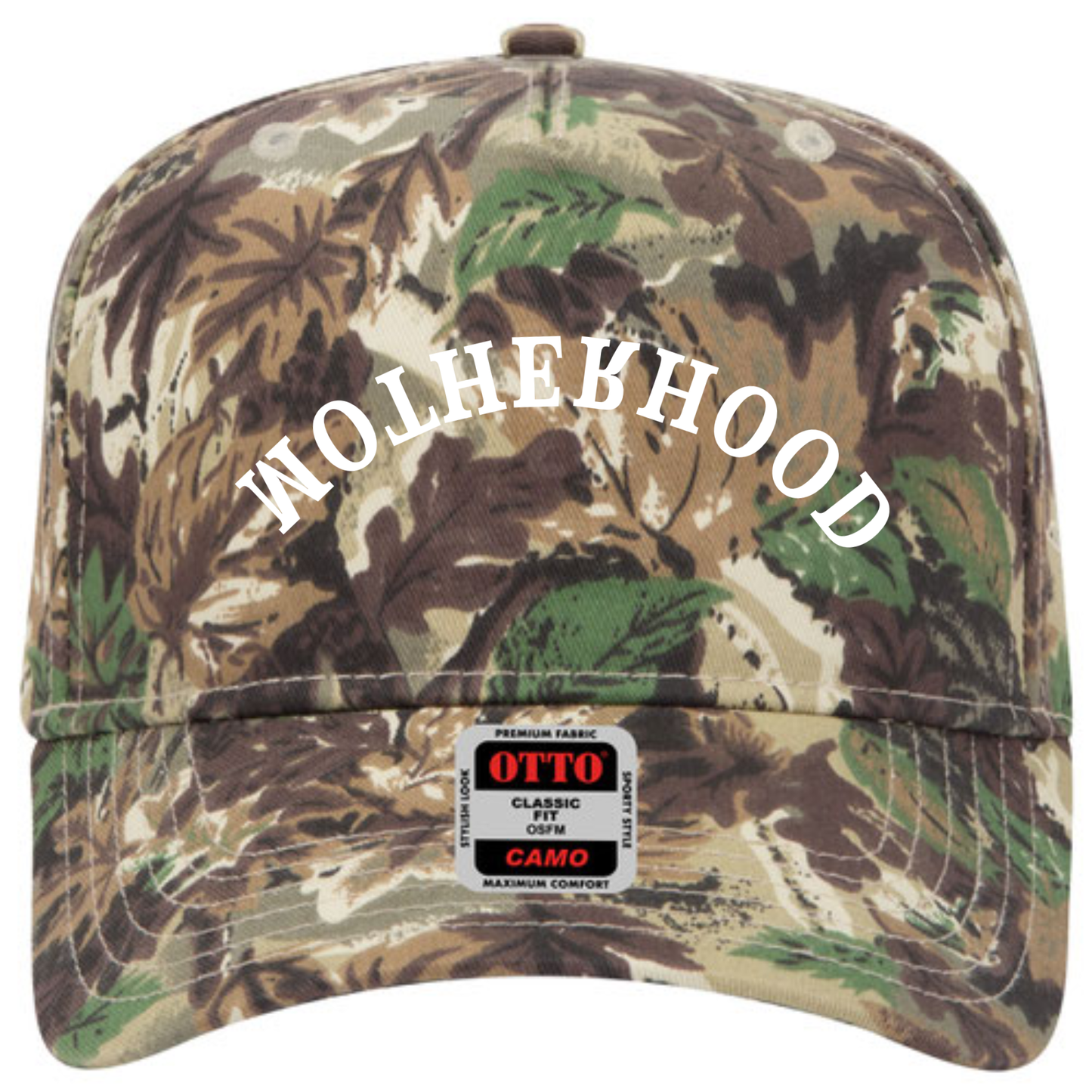 Motherhood Trucker Hat: Black