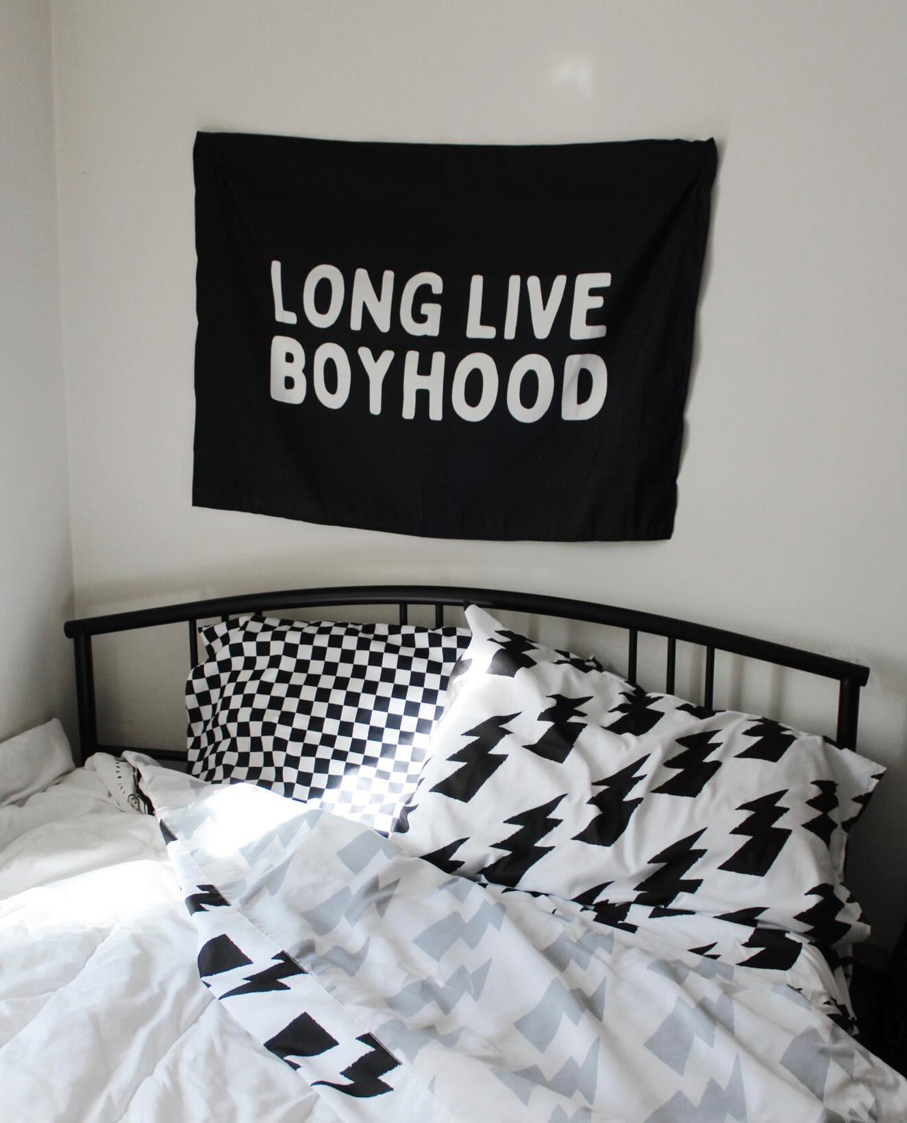 Long Live Boyhood Banner: Original 36x26"