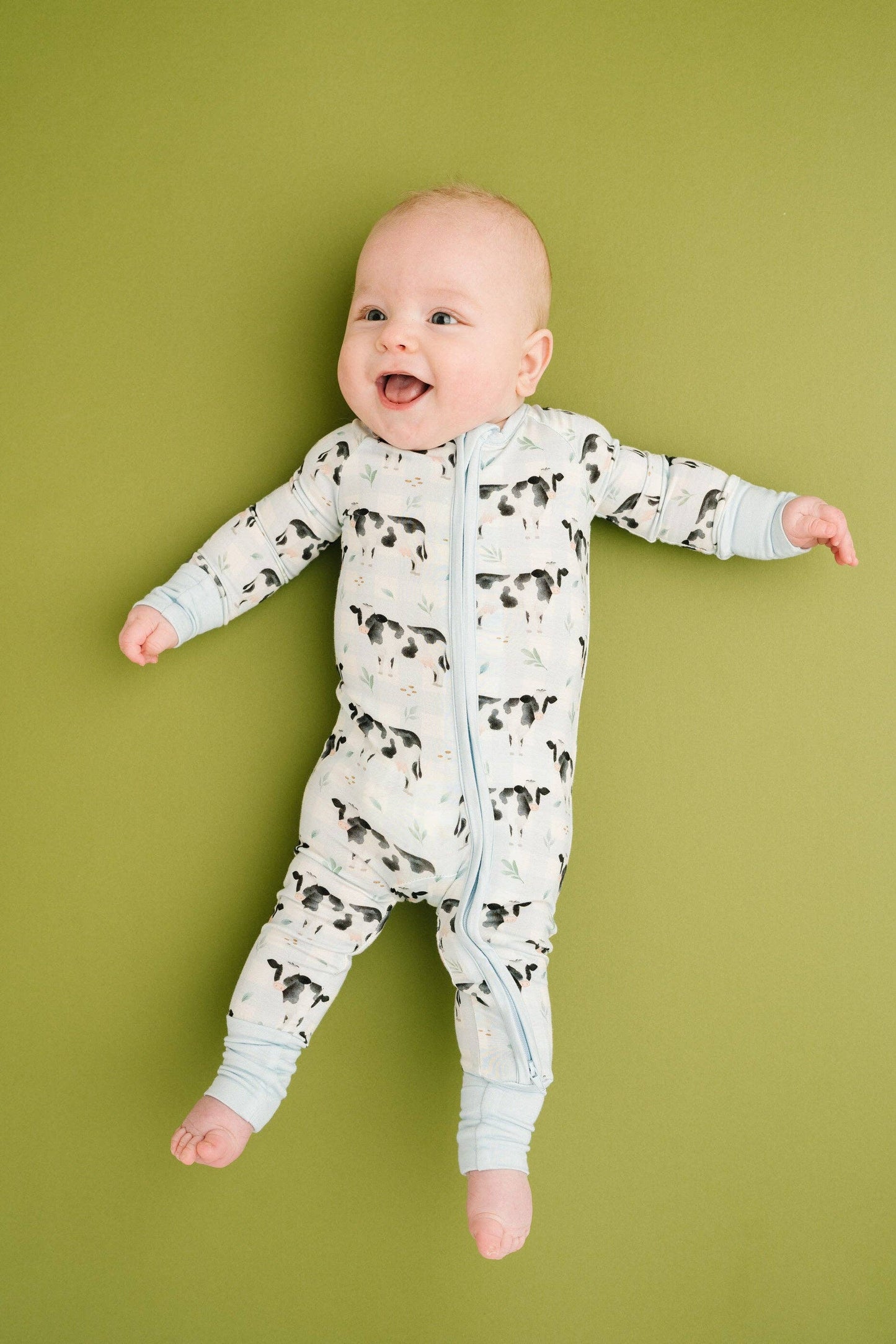 Dairy Cow Bamboo Sleeper