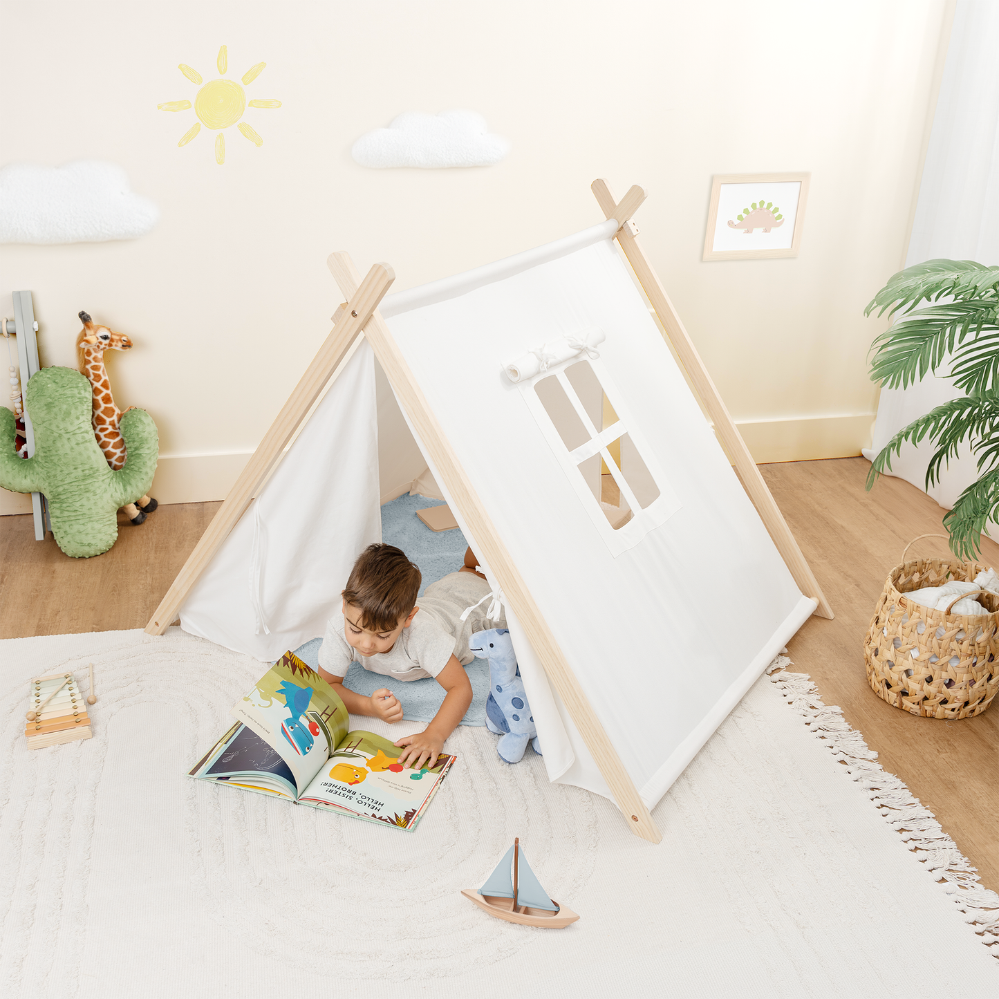 Indoor Canvas Play Tent