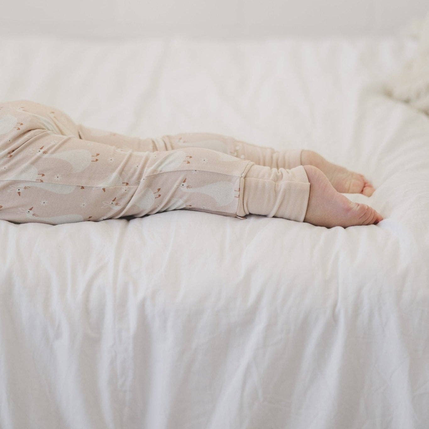 Silly Goose on the Loose Bamboo Zippy Romper: