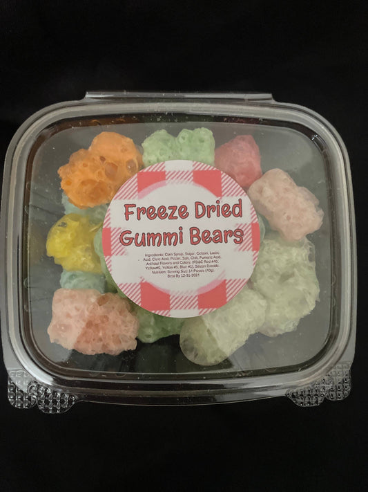 Freeze Dried candy Gummy Bears