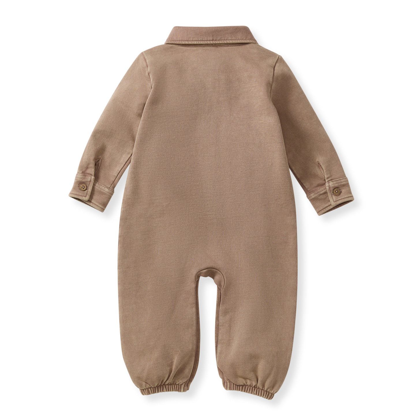 Acid Wash Jumpsuit: Ginger Loaf