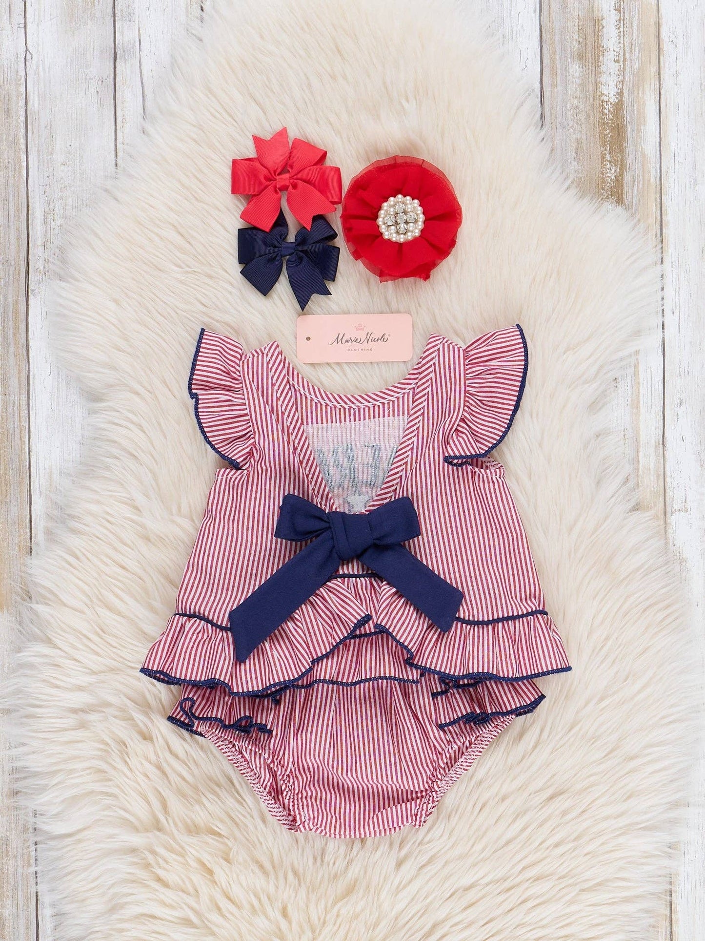 "America, Y'all" Cotton Bloomers Outfit