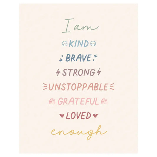 Affirmations Banner Original 36x26"