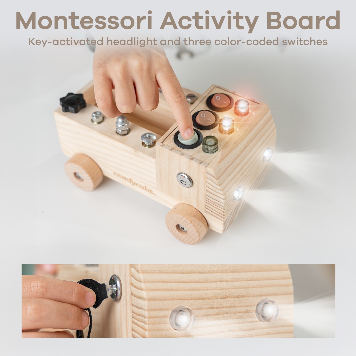 Busy Board Truck Toy Set