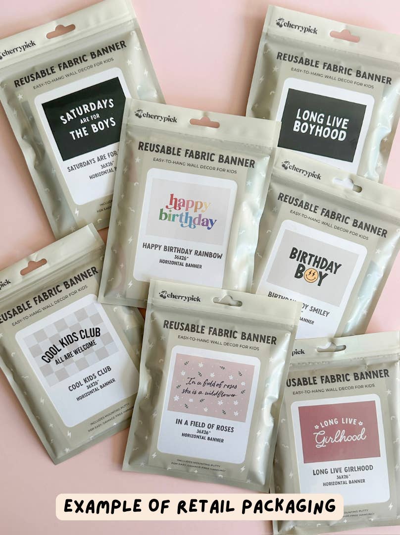 Long Live Boyhood Banner: Original 36x26"