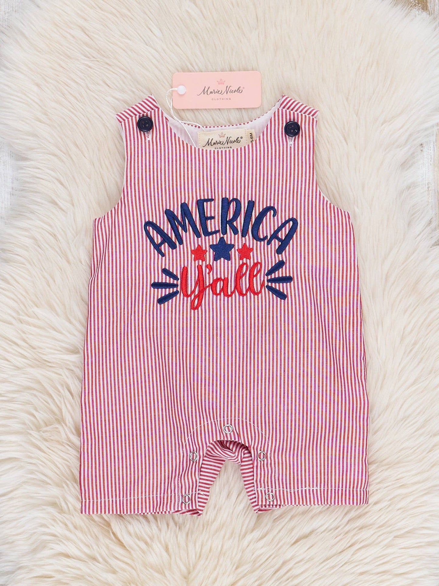 "America, Y'all" 100% Cotton Johnny:
