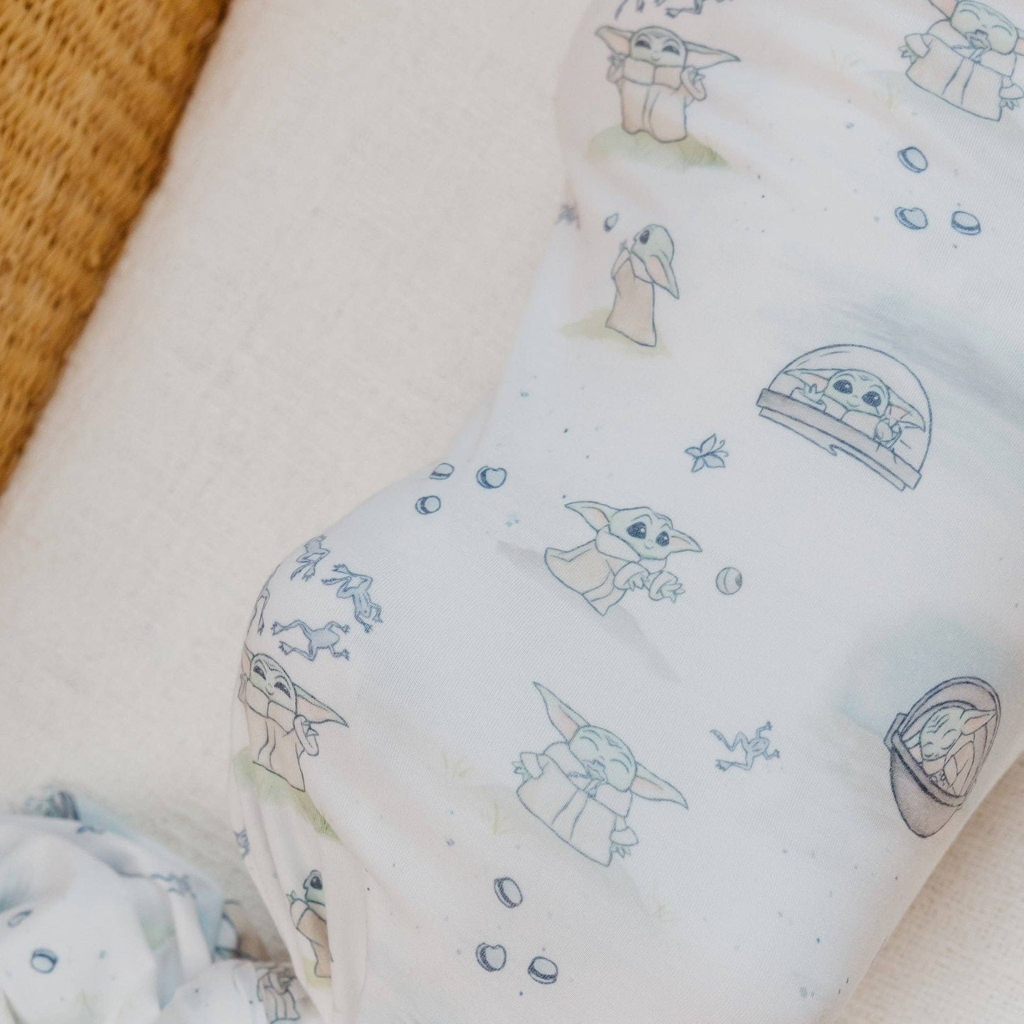Knit Swaddle Blanket - Star Wars Grogu