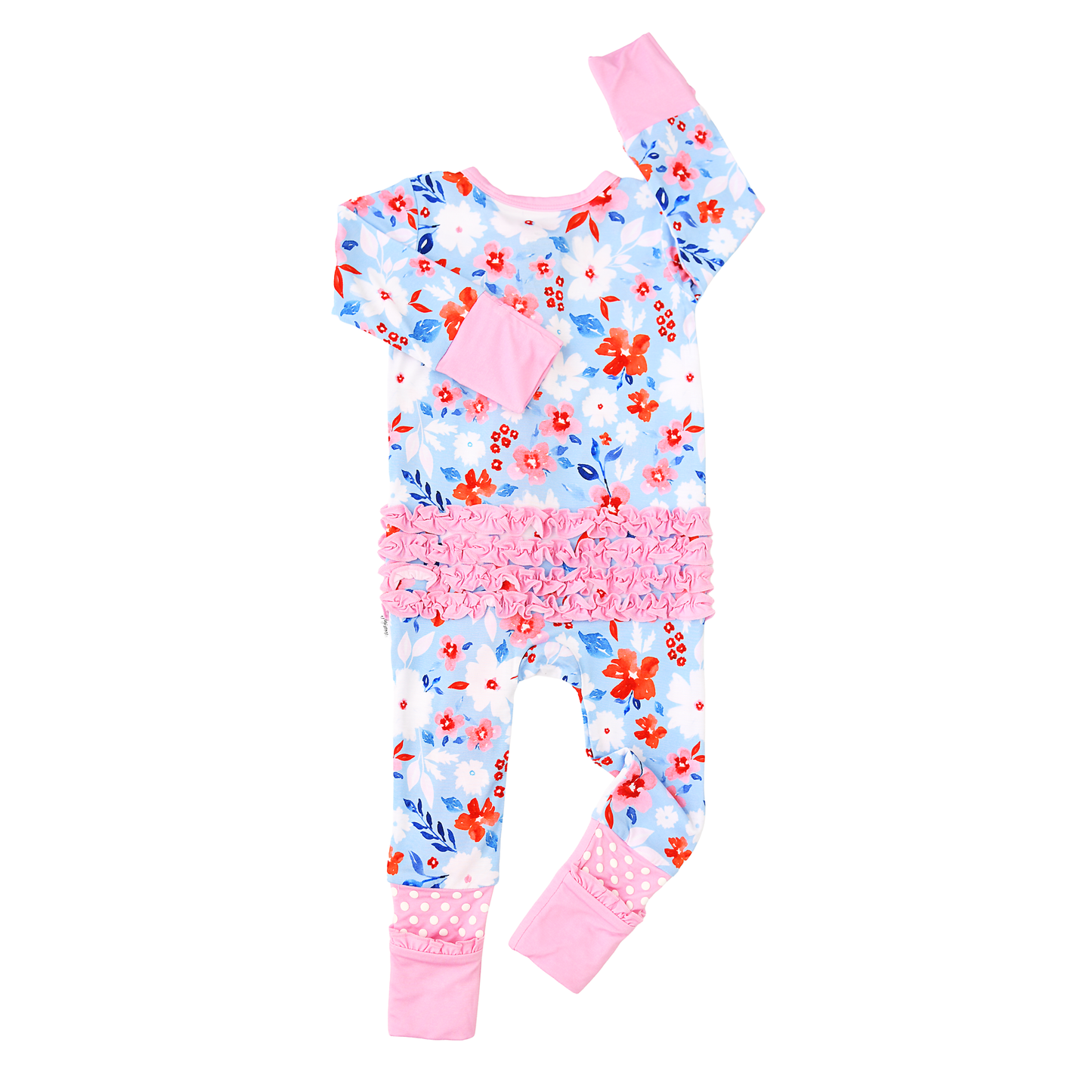 Betsy Ruffle Zip Sleeper