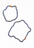 Pure Gemstone + Lapis 12” Necklace