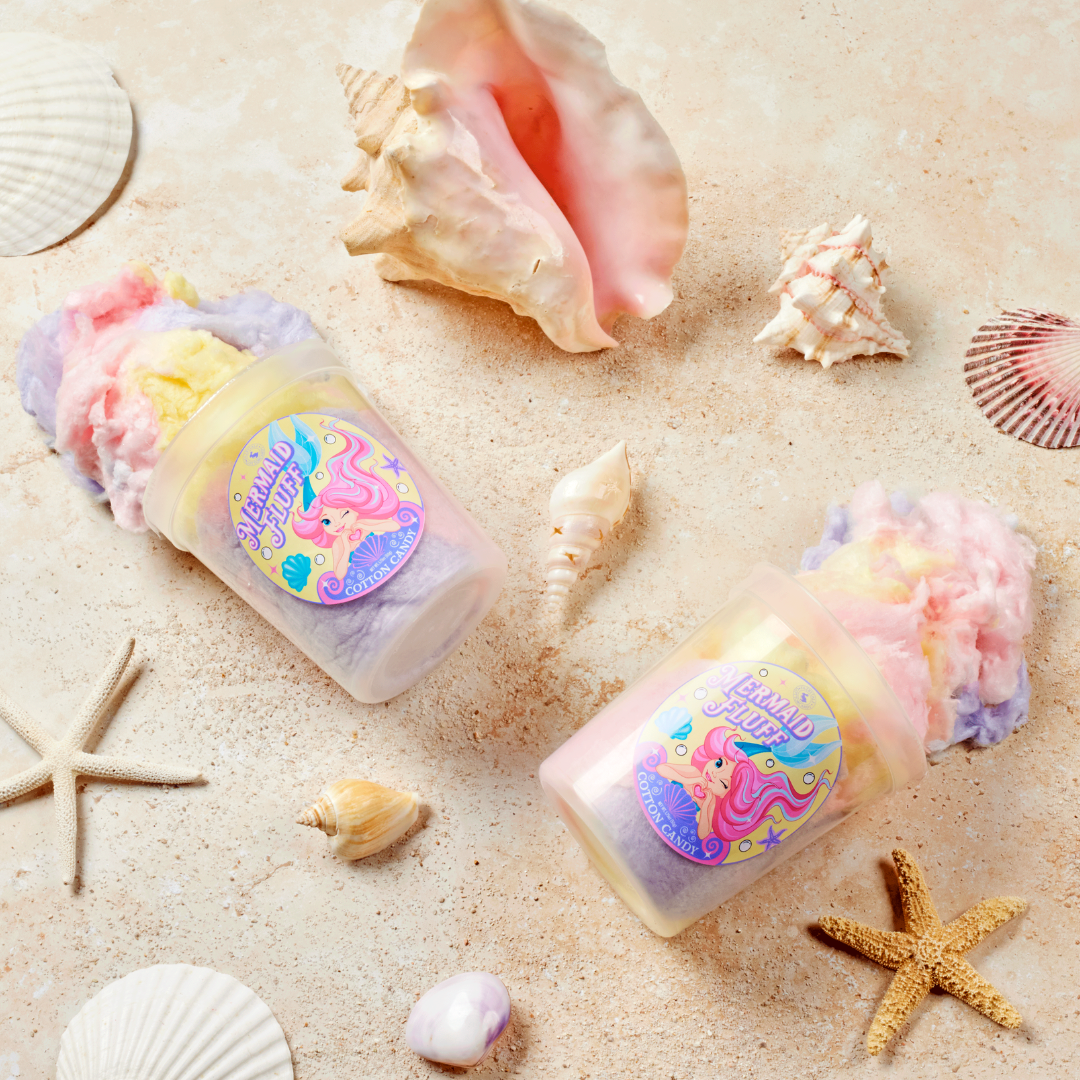 Mermaid Fluff Cotton Candy