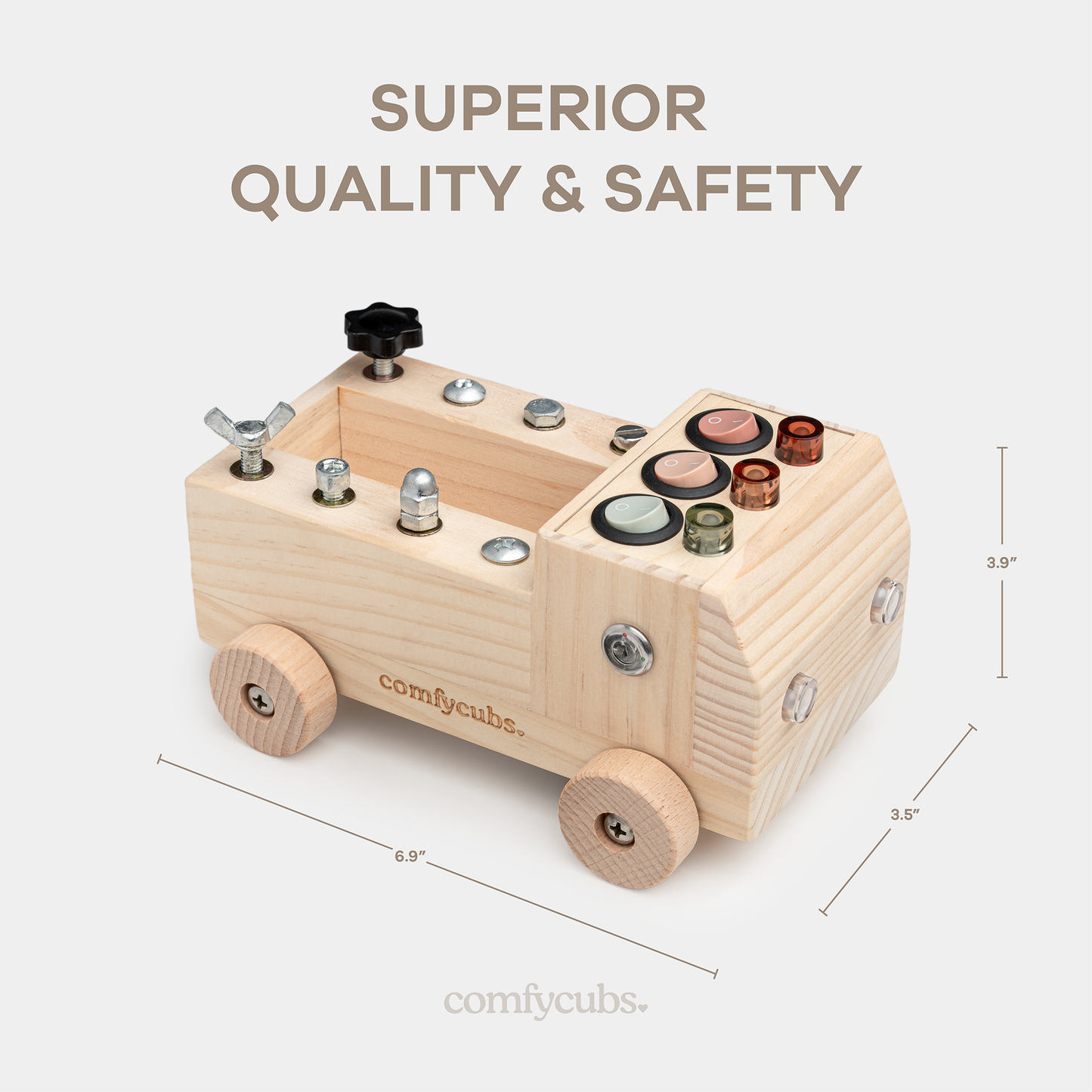 Busy Board Truck Toy Set