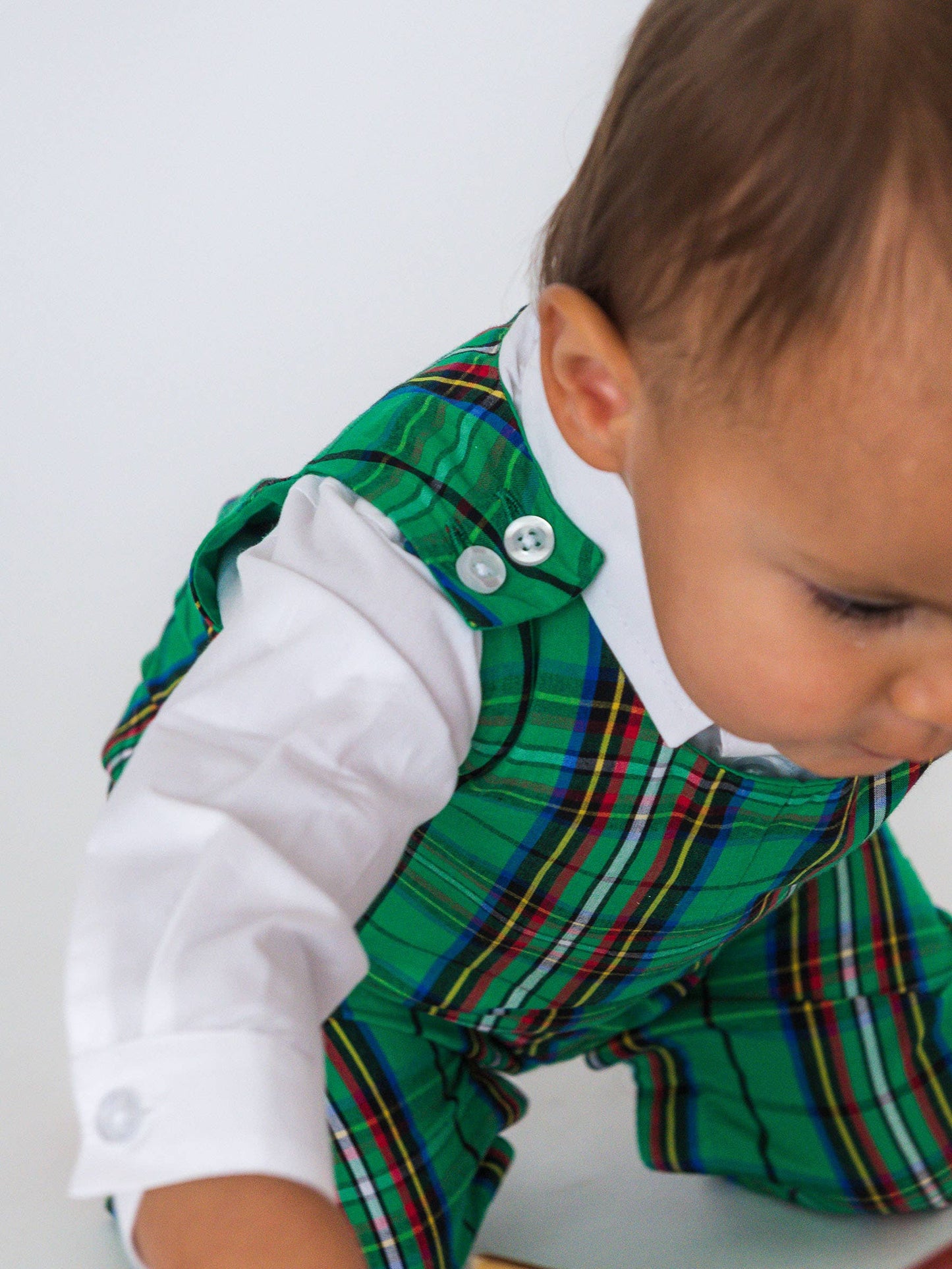White Long Sleeve Button Down Bodysuit