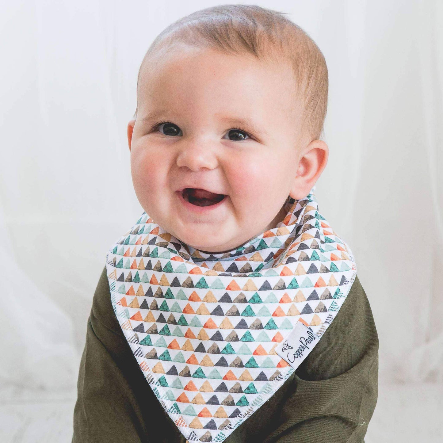 Baby Bandana Bibs - Bison