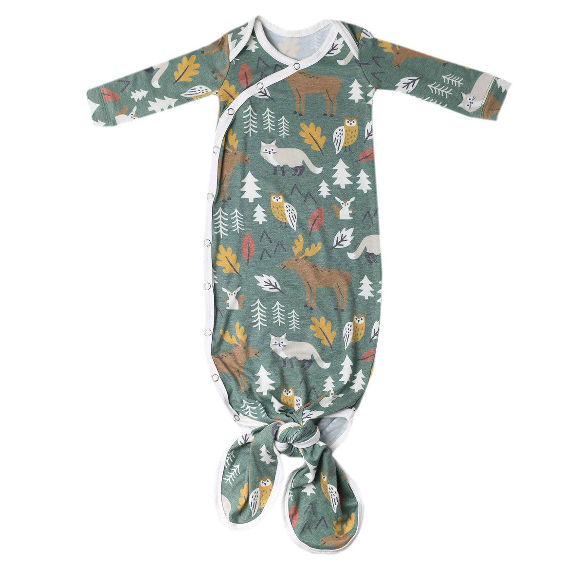 Copper Pearl - Newborn Knotted Gown - Atwood