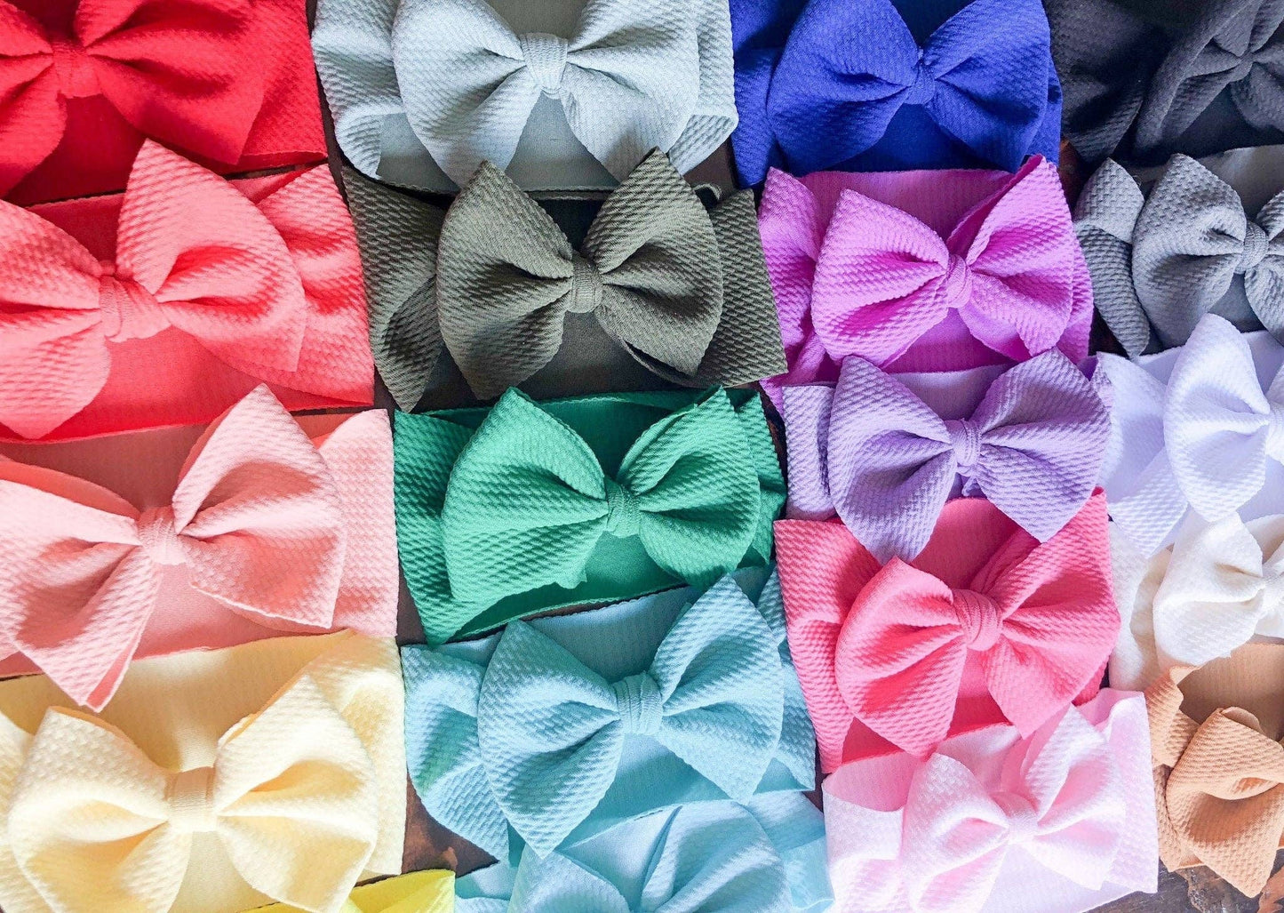 Baseball Headwrap Bow
