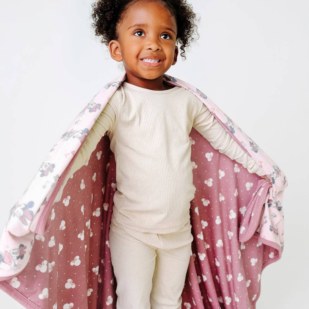Three-Layer Quilt - Minnie Mouse
