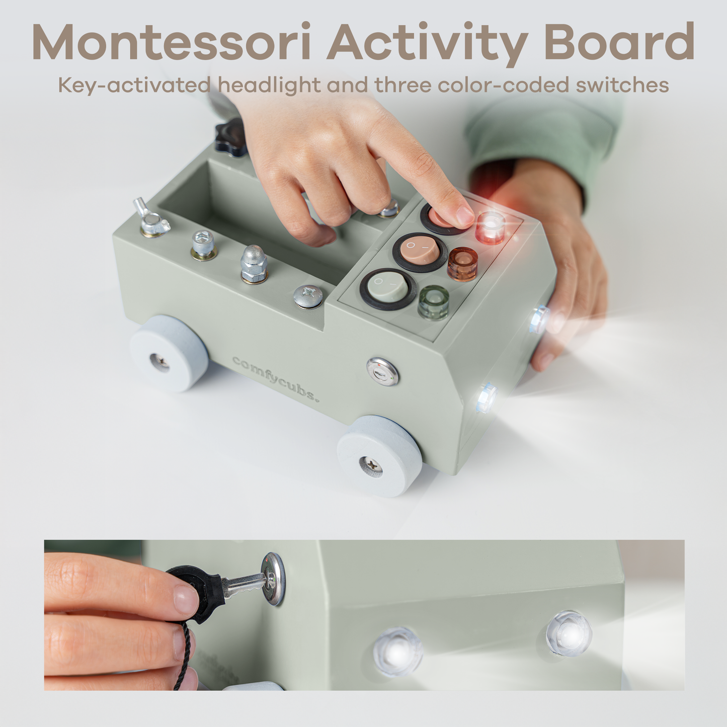 Busy Board Truck Toy Set