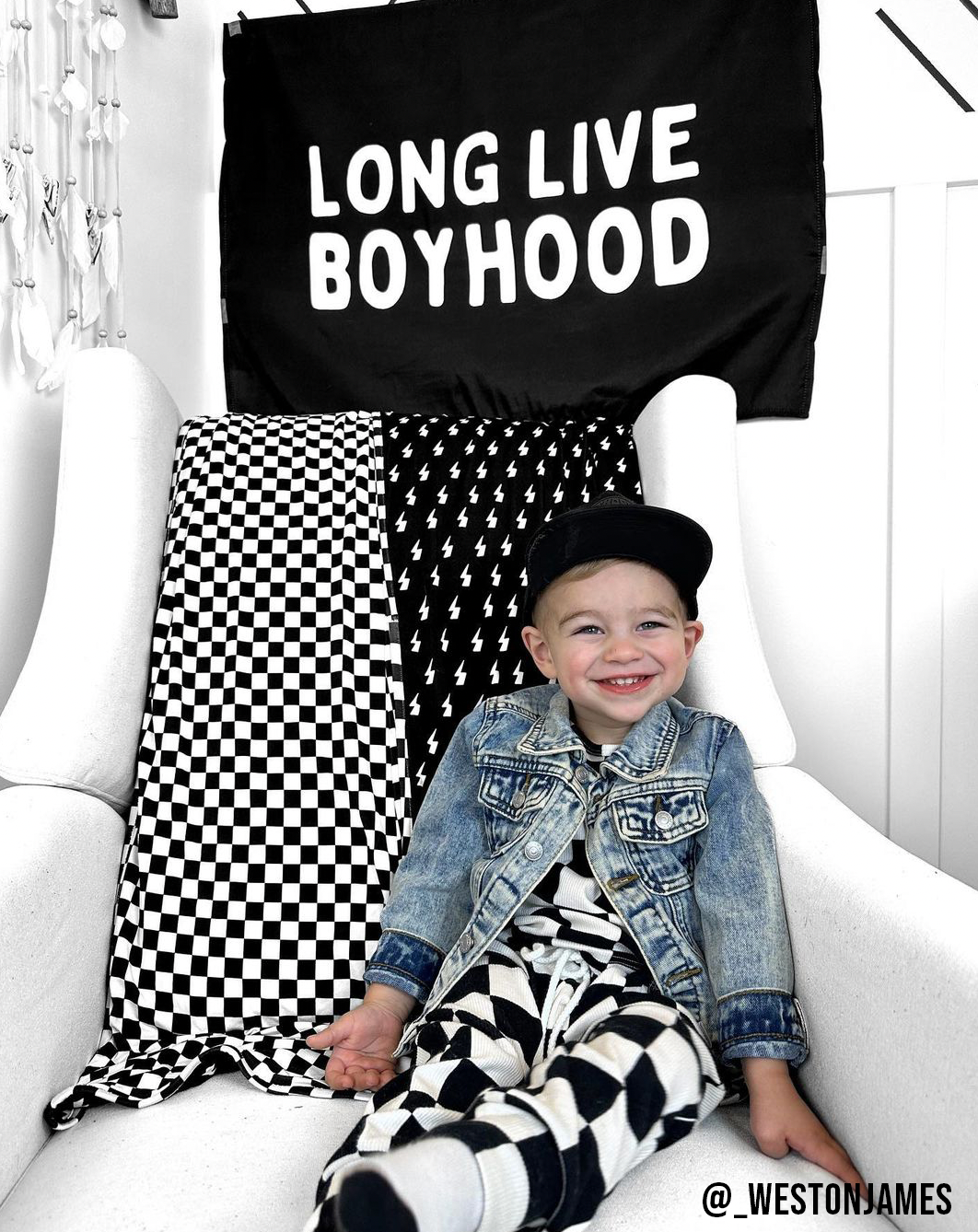 Long Live Boyhood Banner: Original 36x26"