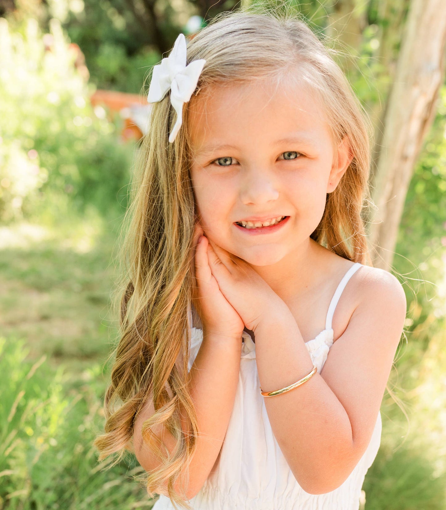 Classic Silver Bangle Bracelet: Small 0-12m