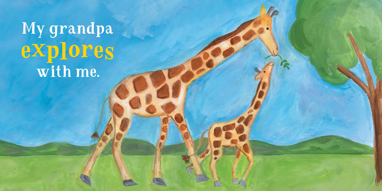 Grandpa Loves Me Book