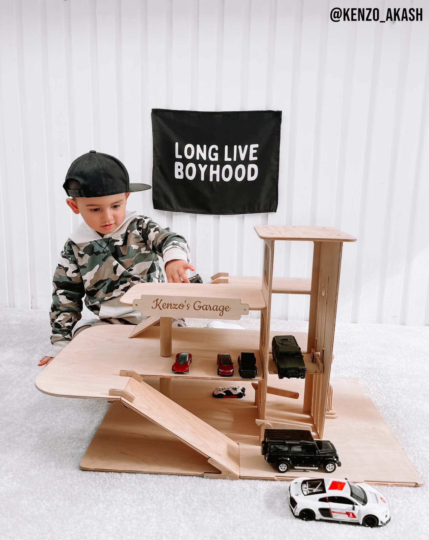 Long Live Boyhood Banner: Original 36x26"