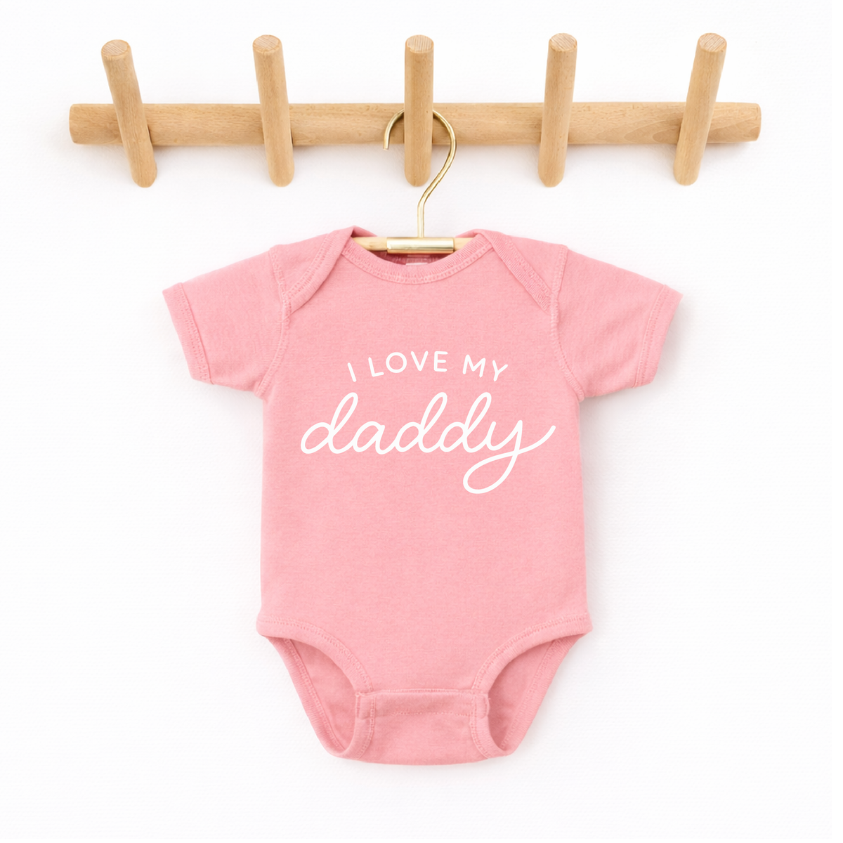 I Love My Daddy Baby Onesie