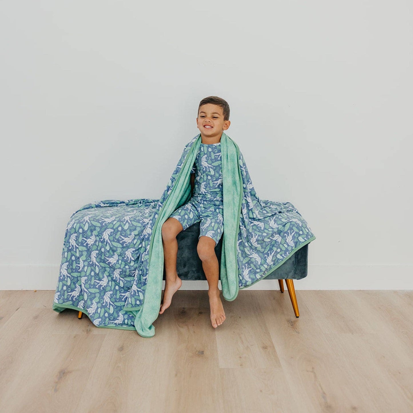 Three-Layer Jumbo Quilt - Jurassic Park