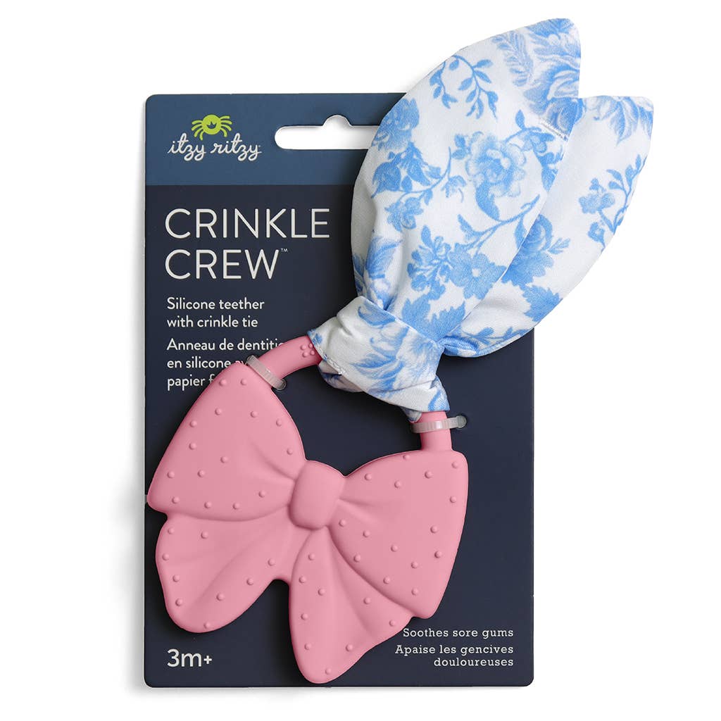 Crinkle Crew Taupe Bear