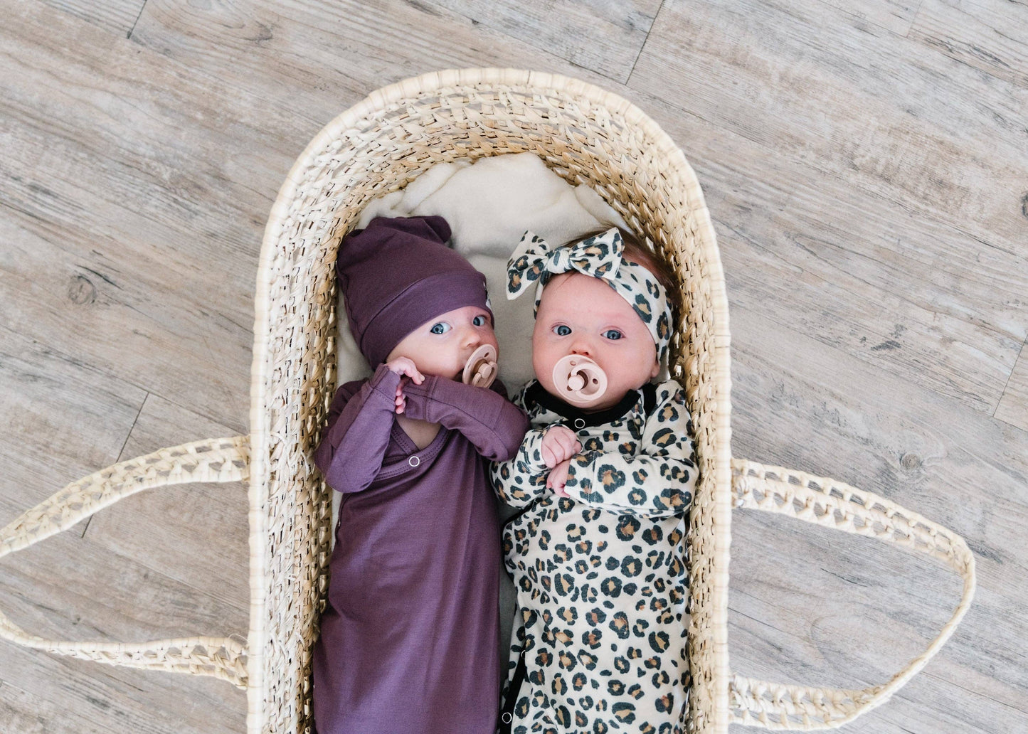 Copper Pearl - Newborn Knotted Gown - Zara