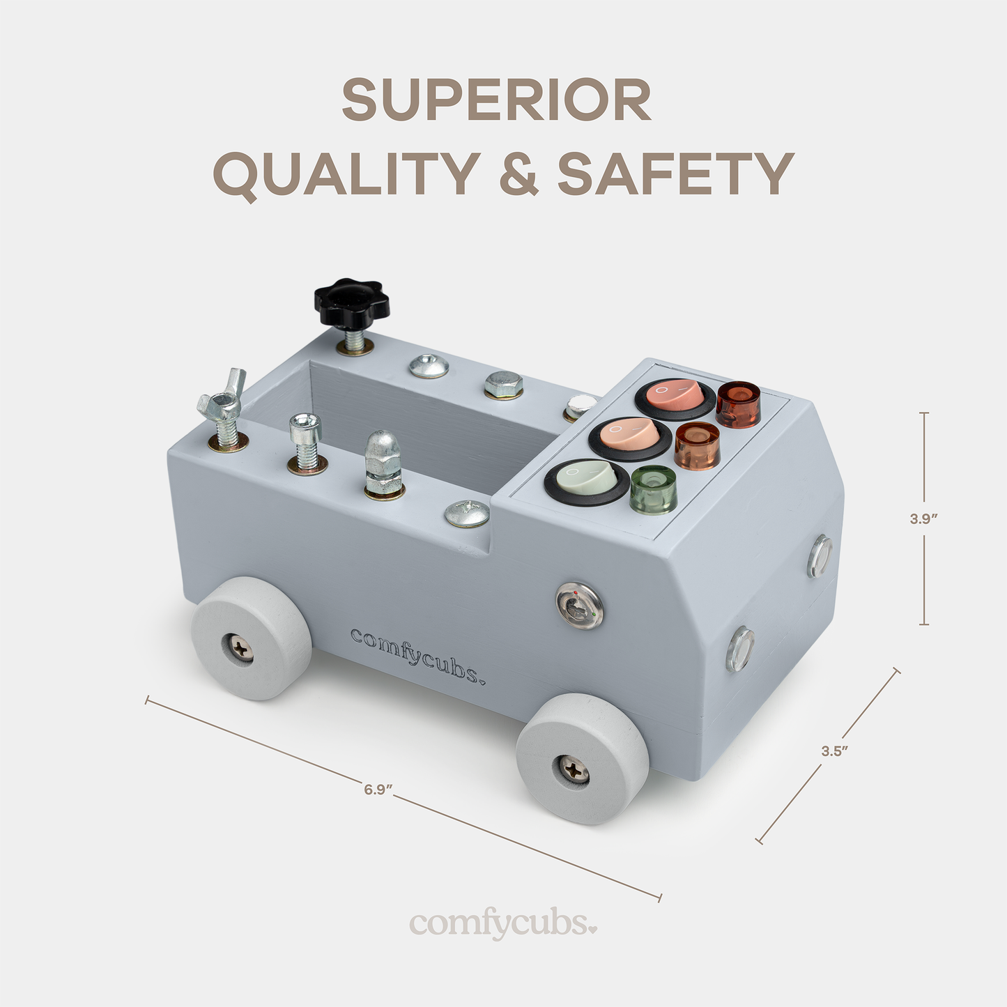Busy Board Truck Toy Set