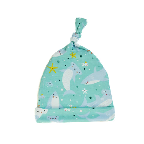 Shark Soiree Bamboo Viscose Infant Beanie Hat