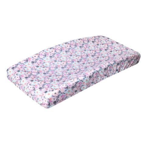 Premium Knit Diaper Changing Pad Cover- Morgan