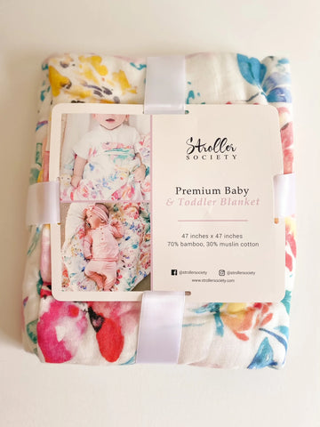 Premium Baby & Toddler Blanket-Flora