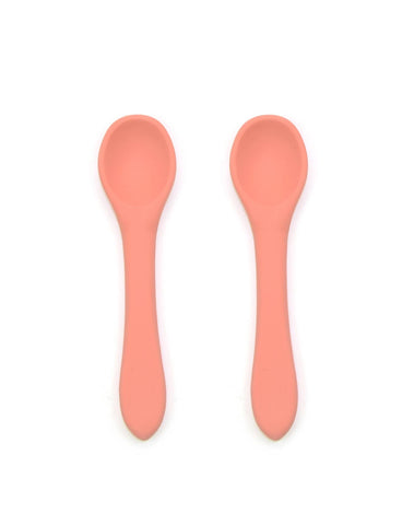 OB - 2pc Silicone Baby Spoons