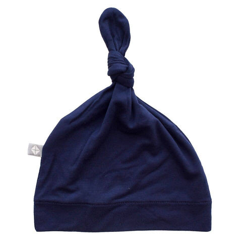 Kyte BABY - Solid Knotted Caps - Navy (NV)