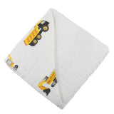 Yellow Digger & White Newcastle Blanket