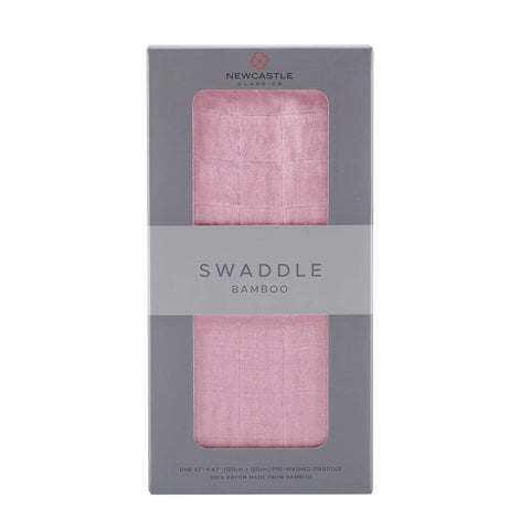Newcastle Classics - Solid Pink Swaddle