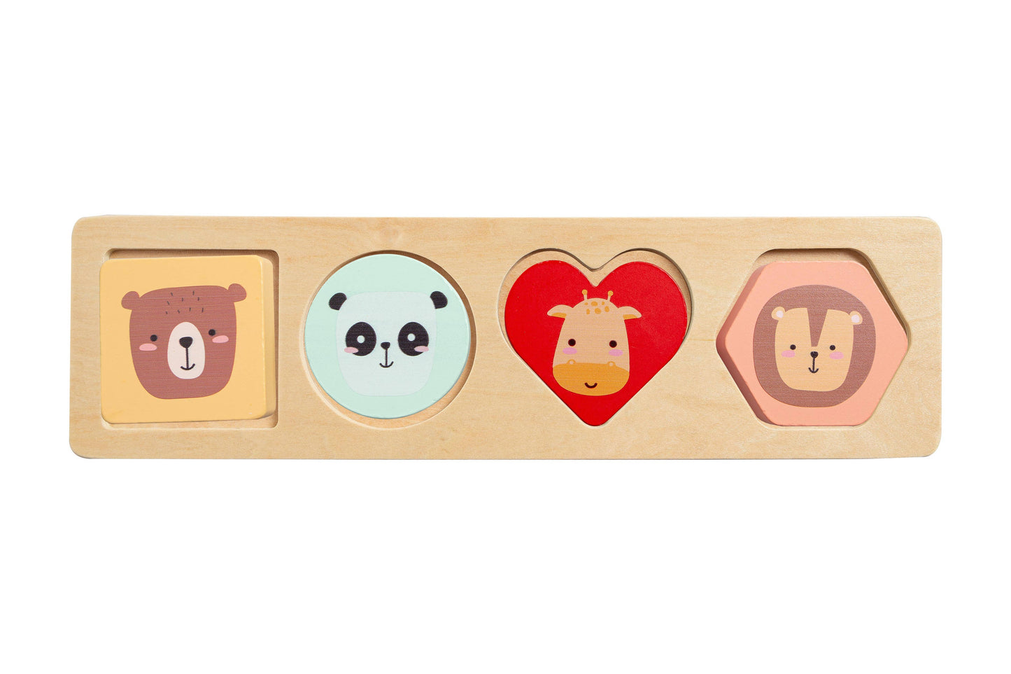 Pearhead - Wooden Photo Shapes Puzzle