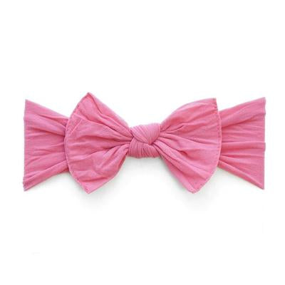 Knot bow-Hot Pink