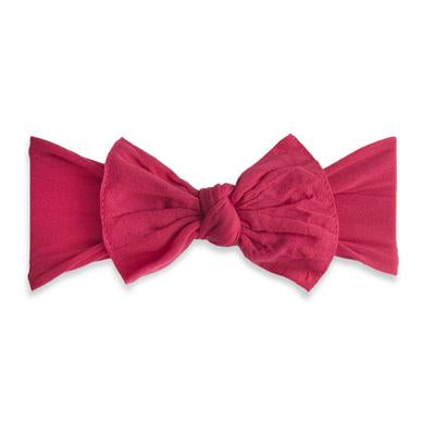 Knot bow-Cranberry