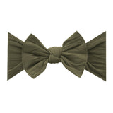 Baby Bling Bows - KNOT: army green