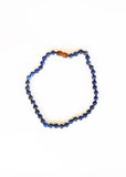 Pure Gemstone + Lapis 12” Necklace