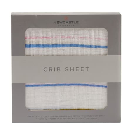 Spring Time Stripe Crib Sheet