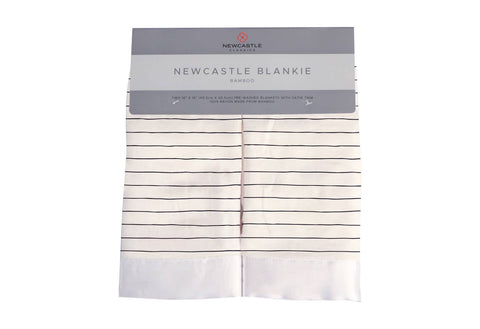 Pencil Stripe Newcastle Blankie
